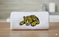 Leopard Embroidery Design, Big Cat Machine Embroidery File, 8 Sizes & 8 Formats