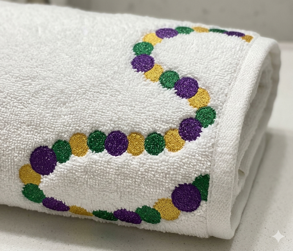 Tiny Carnival Traditions: Mardi Gras Mini Embroidery Set