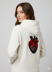 Anatomical Heart Embroidery Design, Human Heart PES, 16 Sizes BX File