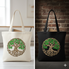 Celtic Tree of Life Embroidery Design – Yggdrasil Machine File (8 Sizes, 8 Formats)