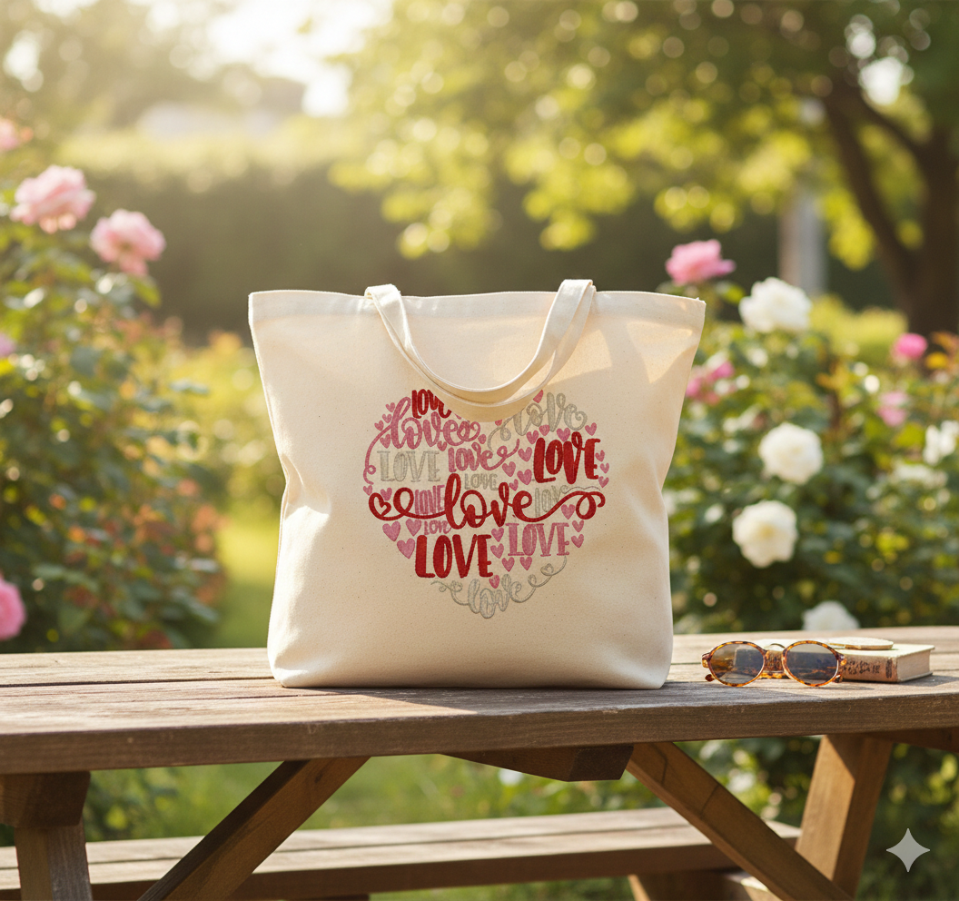 Eternal Love Hearts – Elegant Valentine’s Day Machine Embroidery