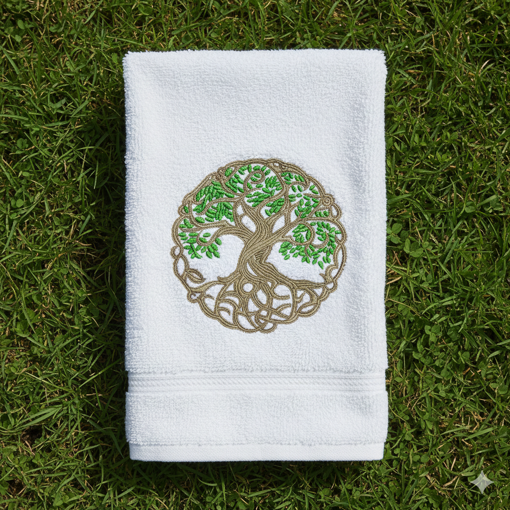 Celtic Tree of Life Embroidery Design – Yggdrasil Machine File (8 Sizes, 8 Formats)