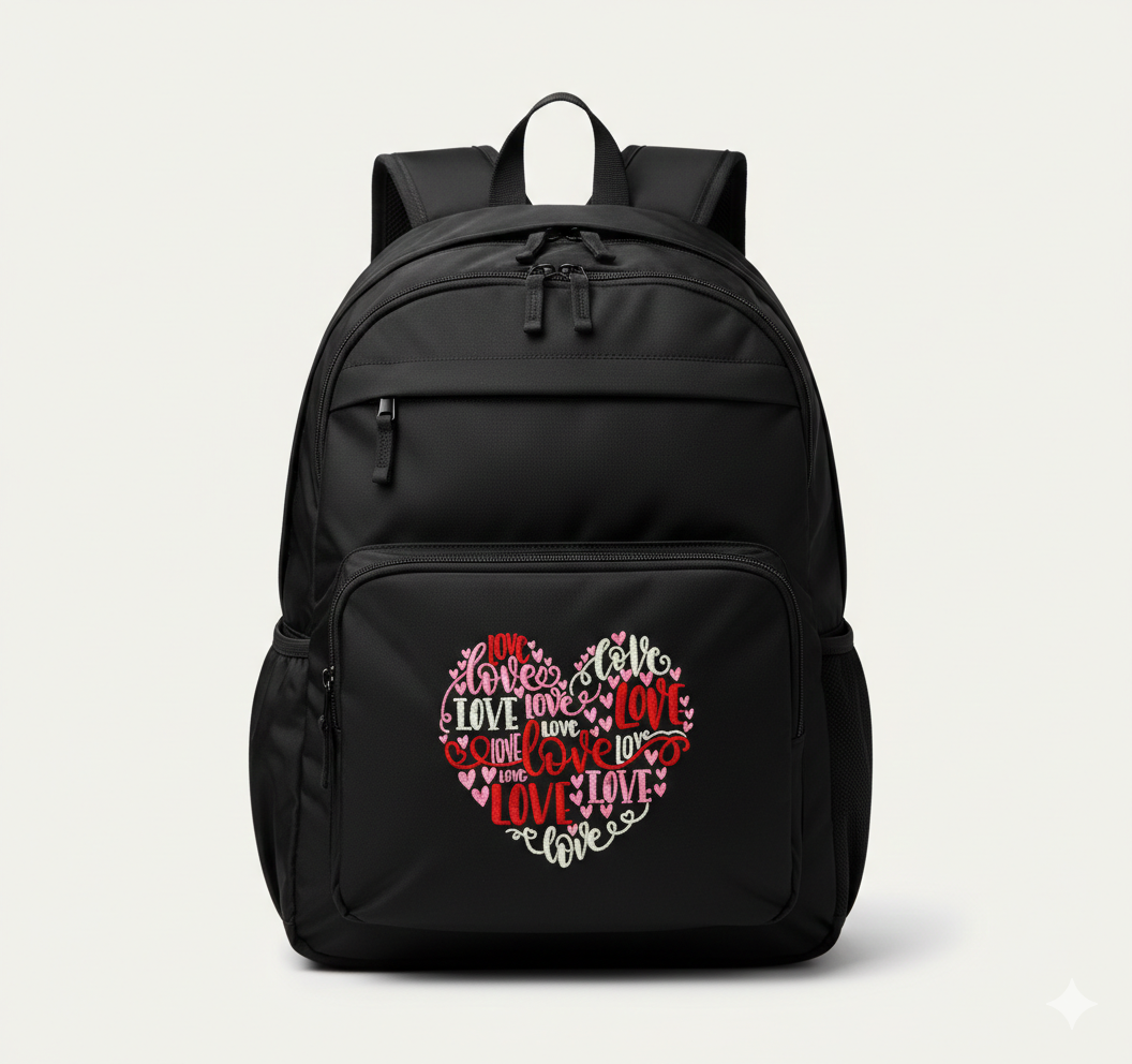 Eternal Love Hearts – Elegant Valentine’s Day Machine Embroidery