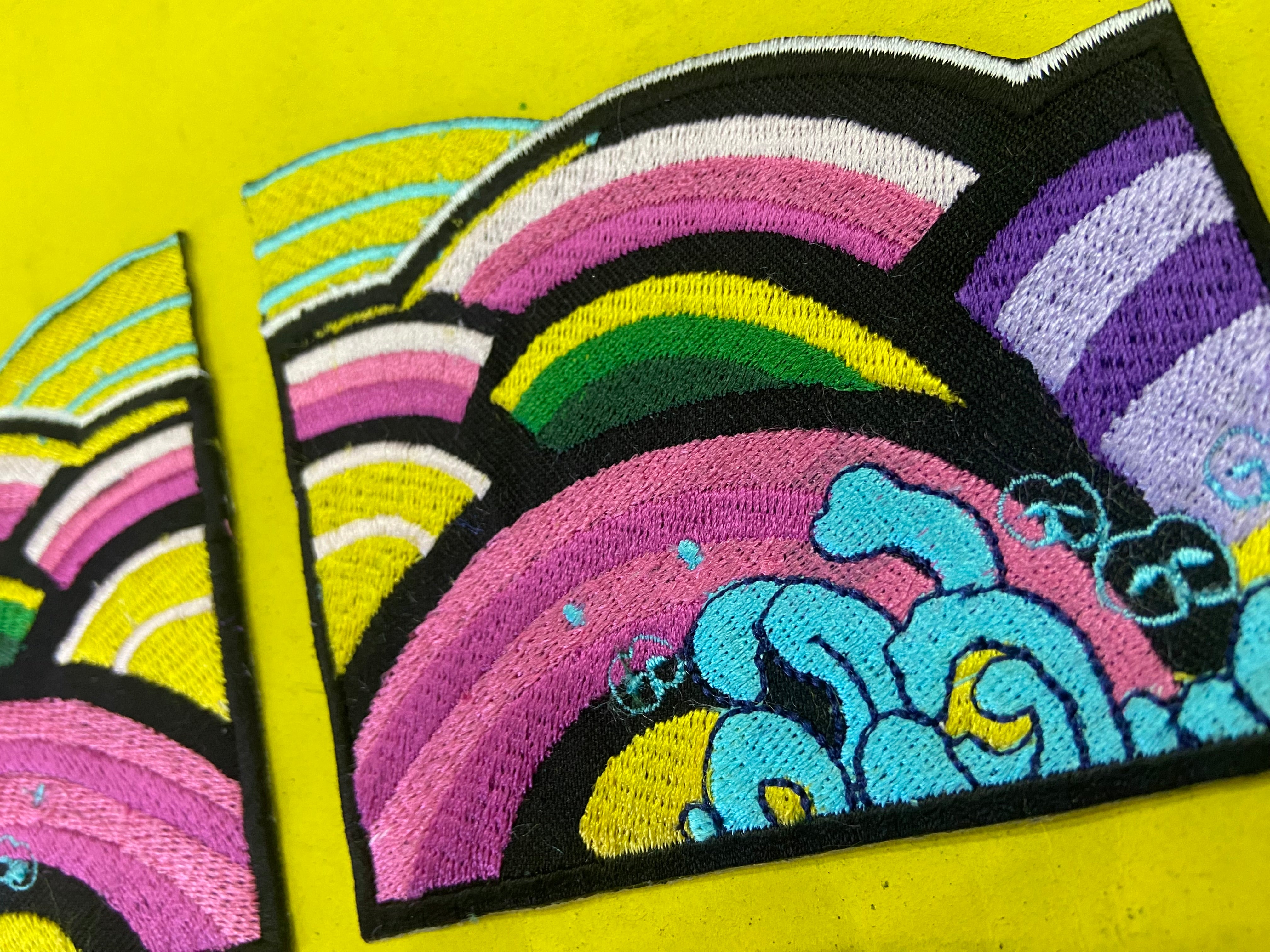 Kpop Demon Hunters Sleve 2 Parts Patches, Rummi Jacket, Left Right Sleeves Patch Set
