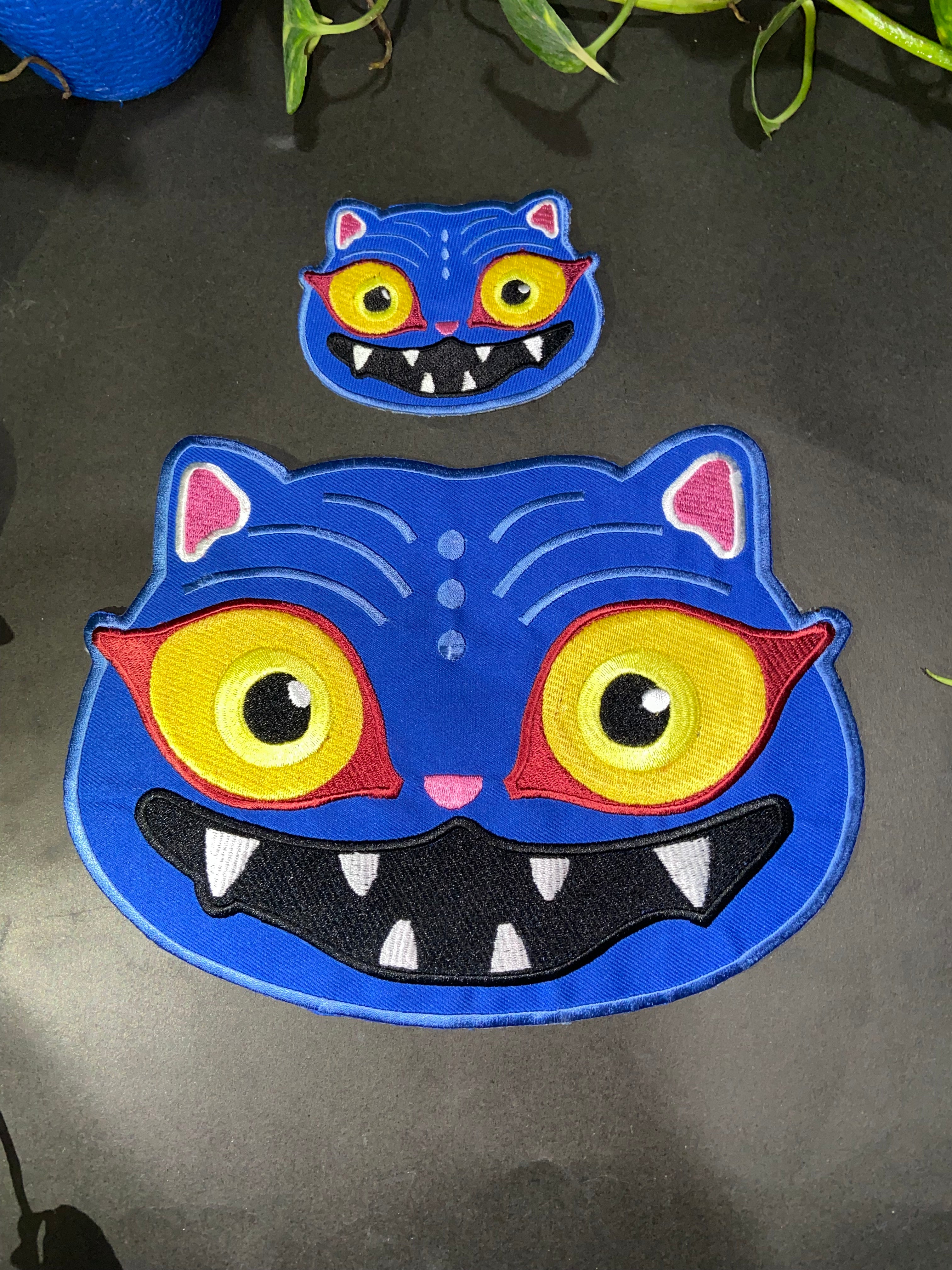 K-Pop Demon Hunter- Derpy Tiger Iron-On Patch