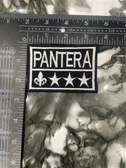 Pantera Embroidered Patch Set – Heavy Metal & Groove Metal Band Tribute (10-Piece)
