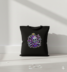 Skull Poison Potion Embroidery, Gothic Magic Bottle Machine Embroidery Design