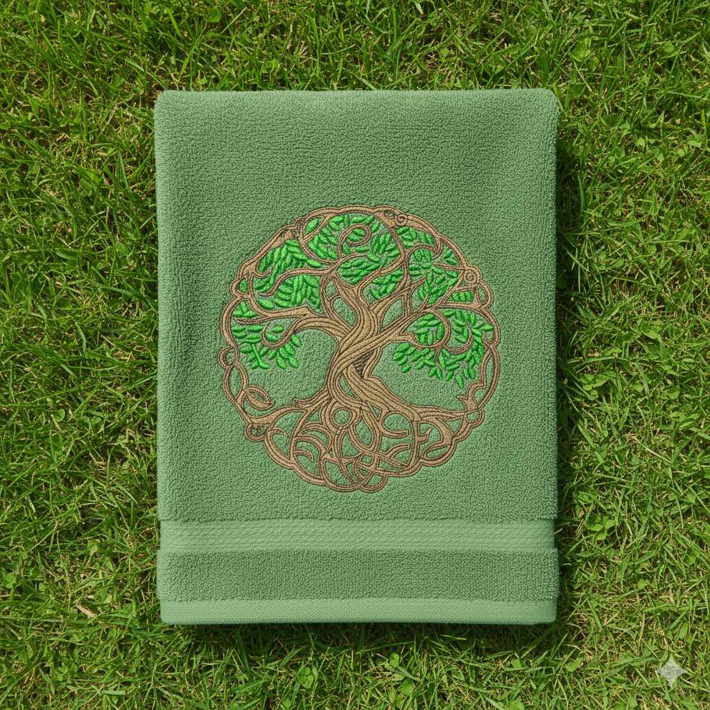 Celtic Tree of Life Embroidery Design – Yggdrasil Machine File (8 Sizes, 8 Formats)