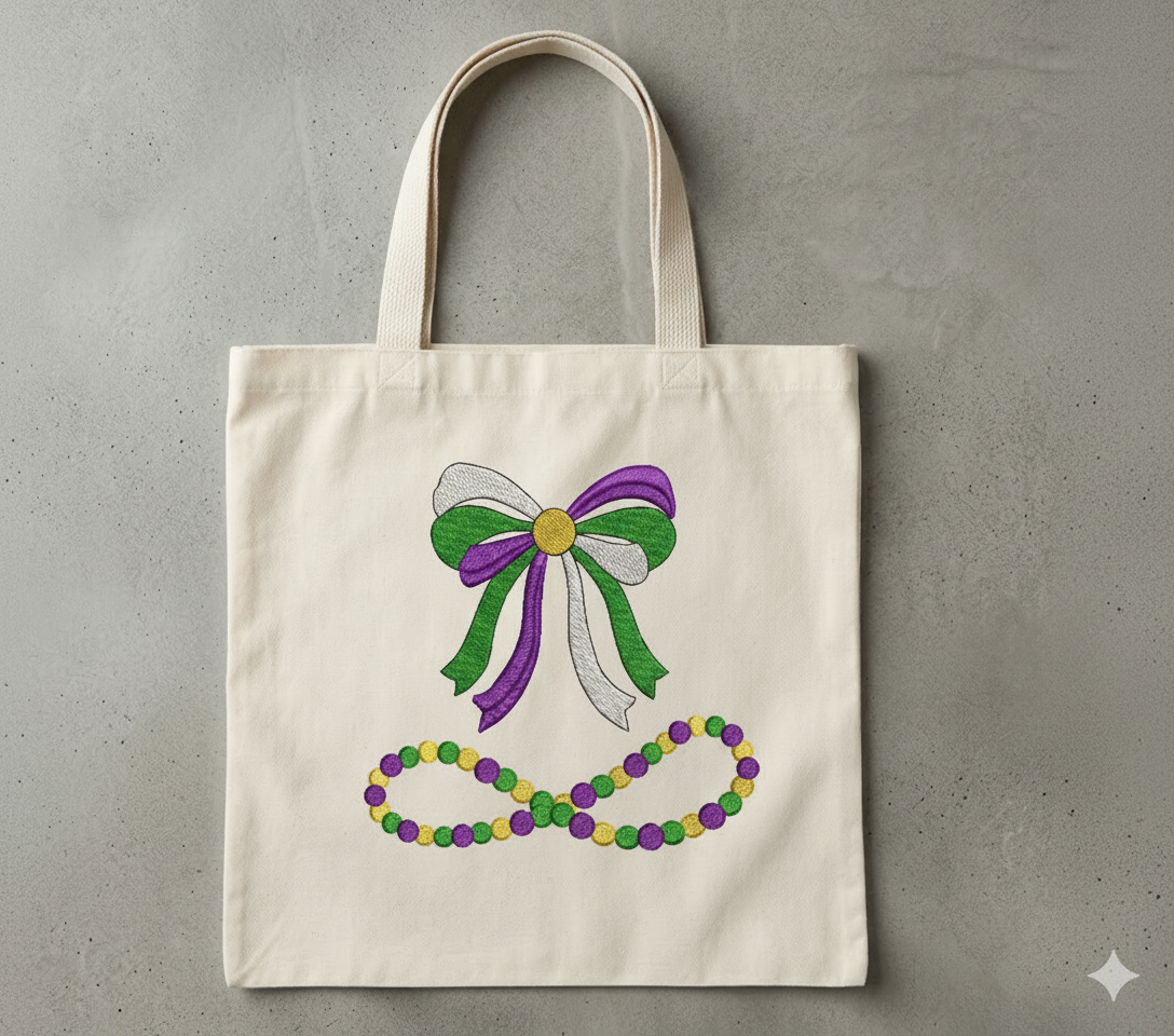 Tiny Carnival Traditions: Mardi Gras Mini Embroidery Set