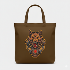Howling Wolf Engine Embroidery Design – Biker Vest File (8 Sizes, 8 Formats) (Digital Download)
