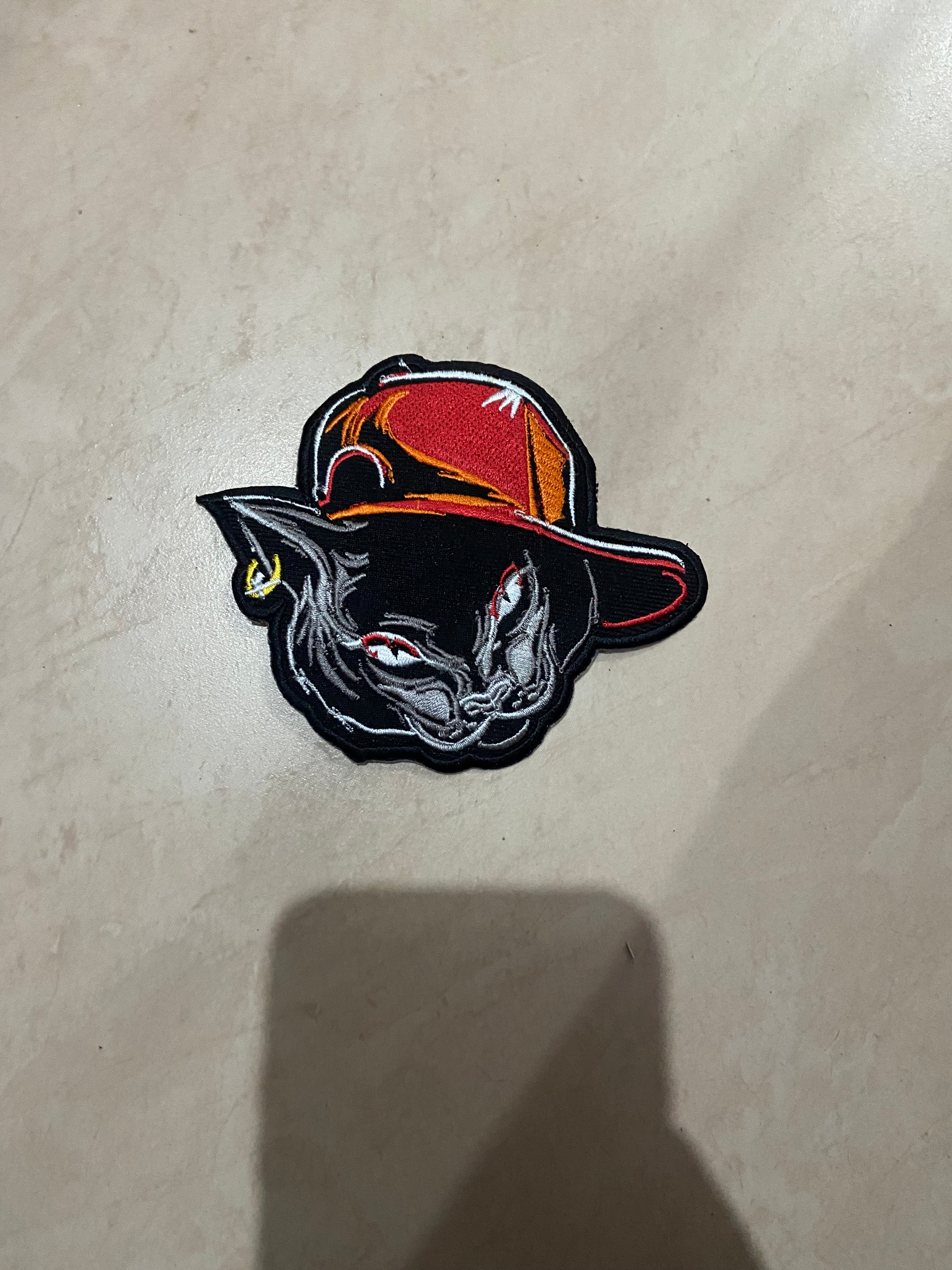 Grumpy Cat Streetwear Patch – Edgy Embroidered Iron-On Badge