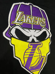 Los Angeles Lakers Embroidered Back Patch – Premium NBA Fan Applique