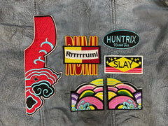Kpop Demon Hunter Rummi Jacket Patch Set, DH Patches