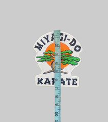 Karate Kid Miyagi-Do Embroidered Patch – Bonsai Tree Logo – Cobra Kai Series Inspired