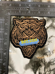 Bengal Tiger Head Embroidered Patch – EST 2026 Spirit Animal Mascot Badge
