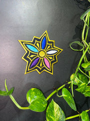 Rumi Star Embroidered Patch - Kpop Demon Hunters Cosplay