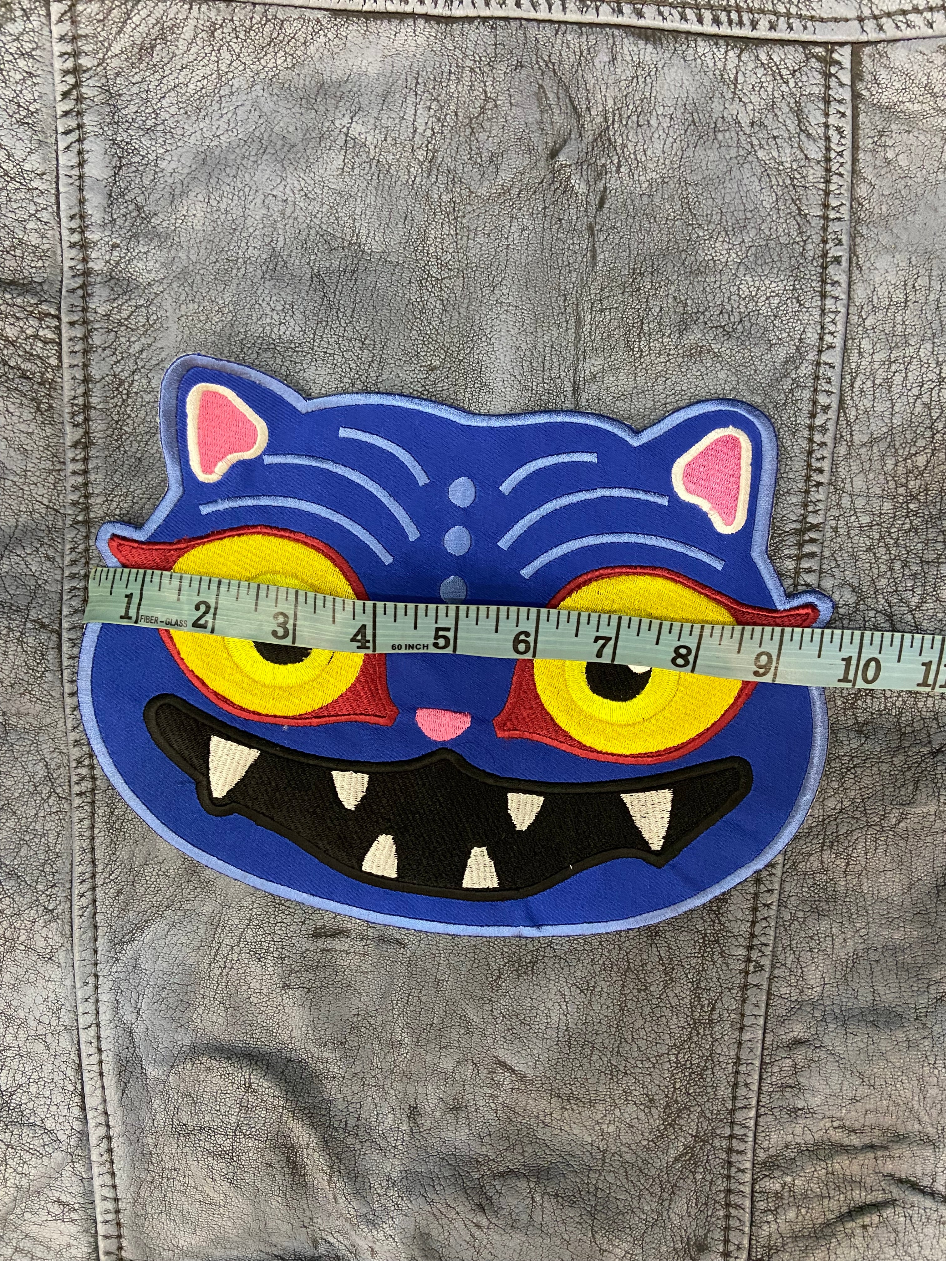 K-Pop Demon Hunter- Derpy Tiger Iron-On Patch