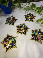 Rumi Star Embroidered Patch - Kpop Demon Hunters Cosplay