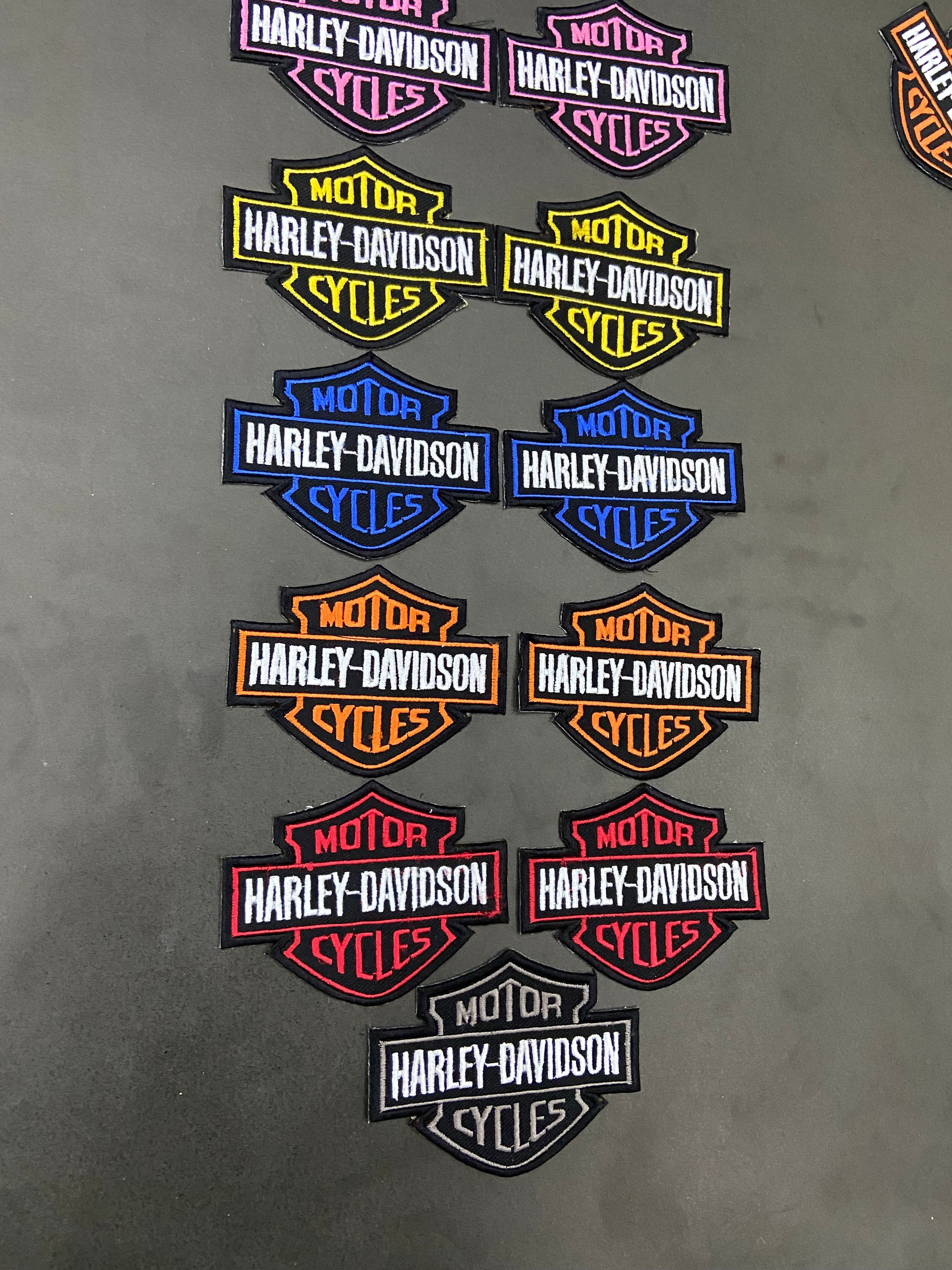 Harley-Davidson Logo Embroidered Patch