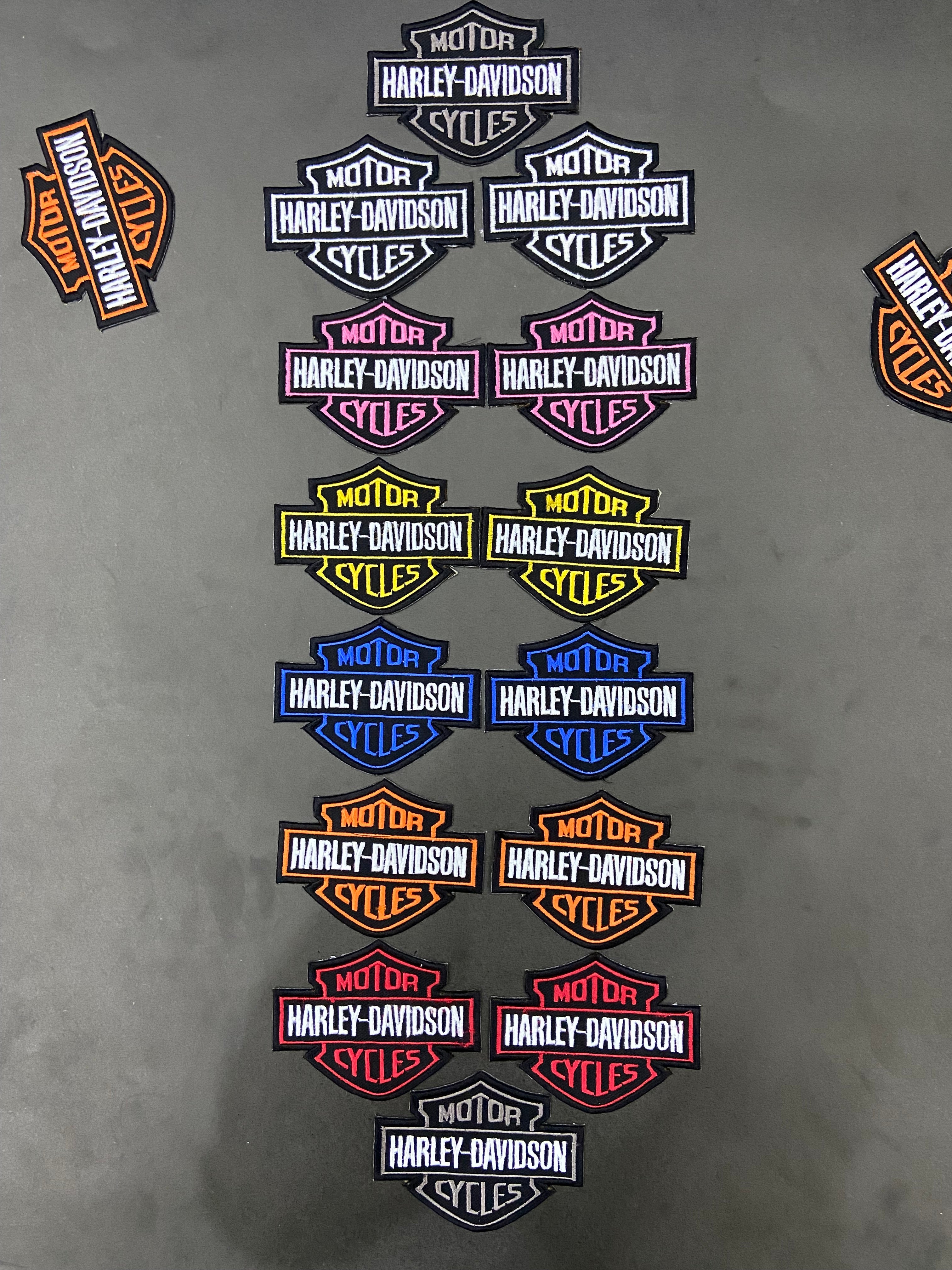Harley-Davidson Logo Embroidered Patch