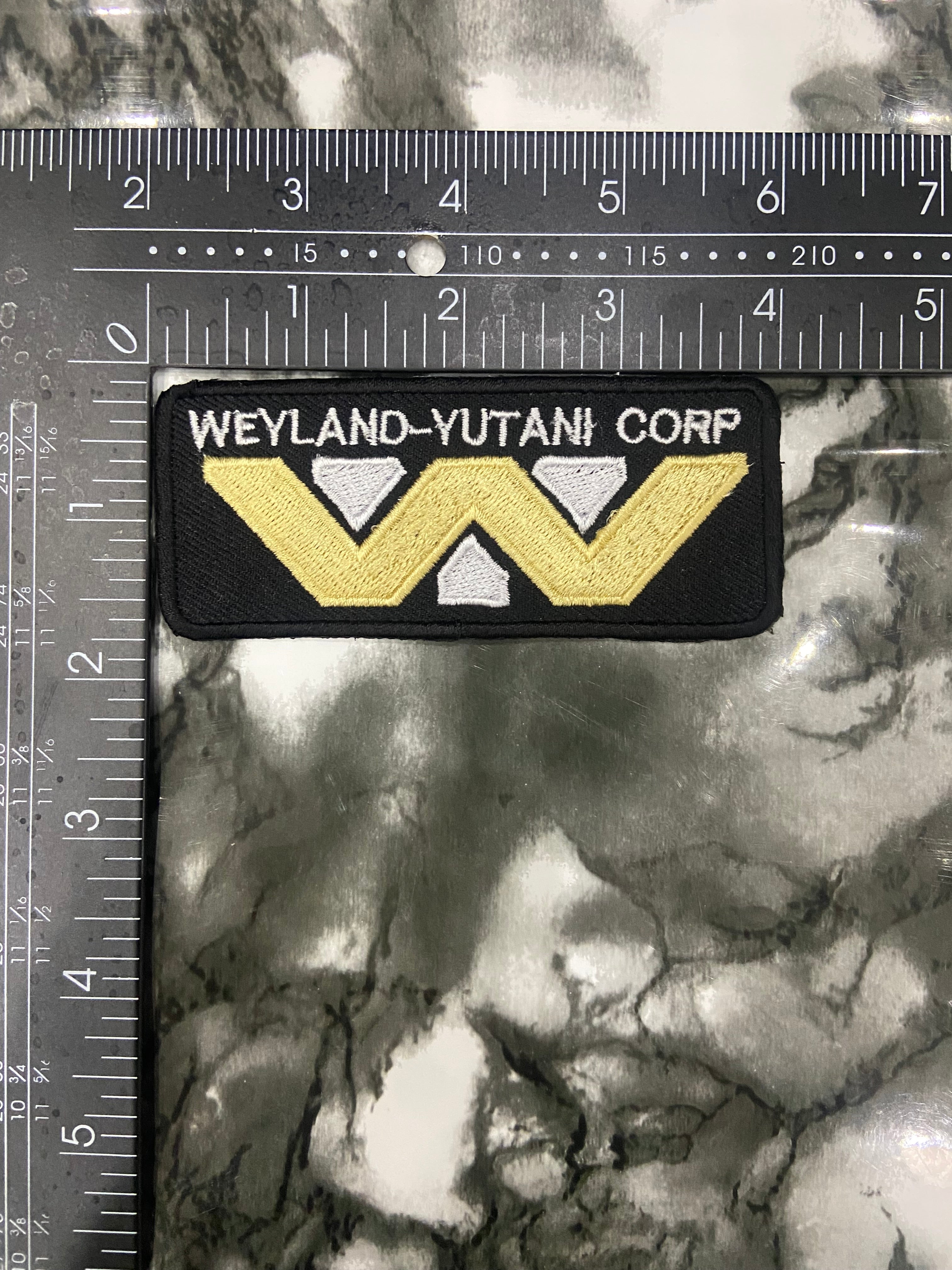 Weyland-Yutani Corp Embroidered Patch | Alien Cosplay Nostromo Crew Emblem | Building Better Worlds Sci-Fi Patch