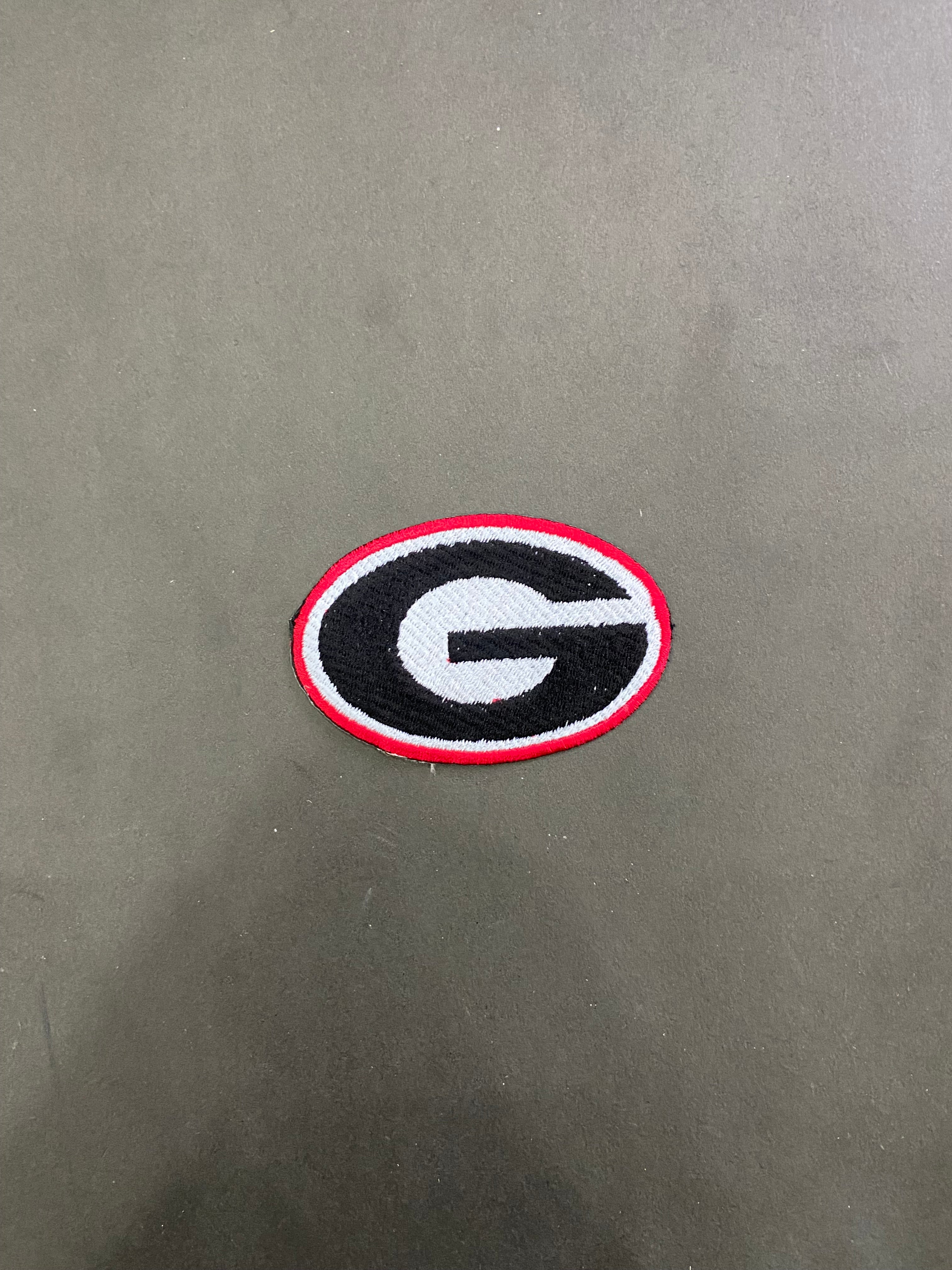 Georgia Bulldogs Embroidered Patch Set | Large UGA Mascot Back Patch, Small Bull Dog, Vintage UGA, White SEC, Power G | Individual or Full Set