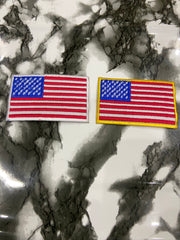 US Flag Embroidered Patch – Premium American Flag Biker & Uniform Applique