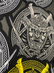 Samurai Odin Sons of Vikings Embroidery Patch: Iron On Cosplay
