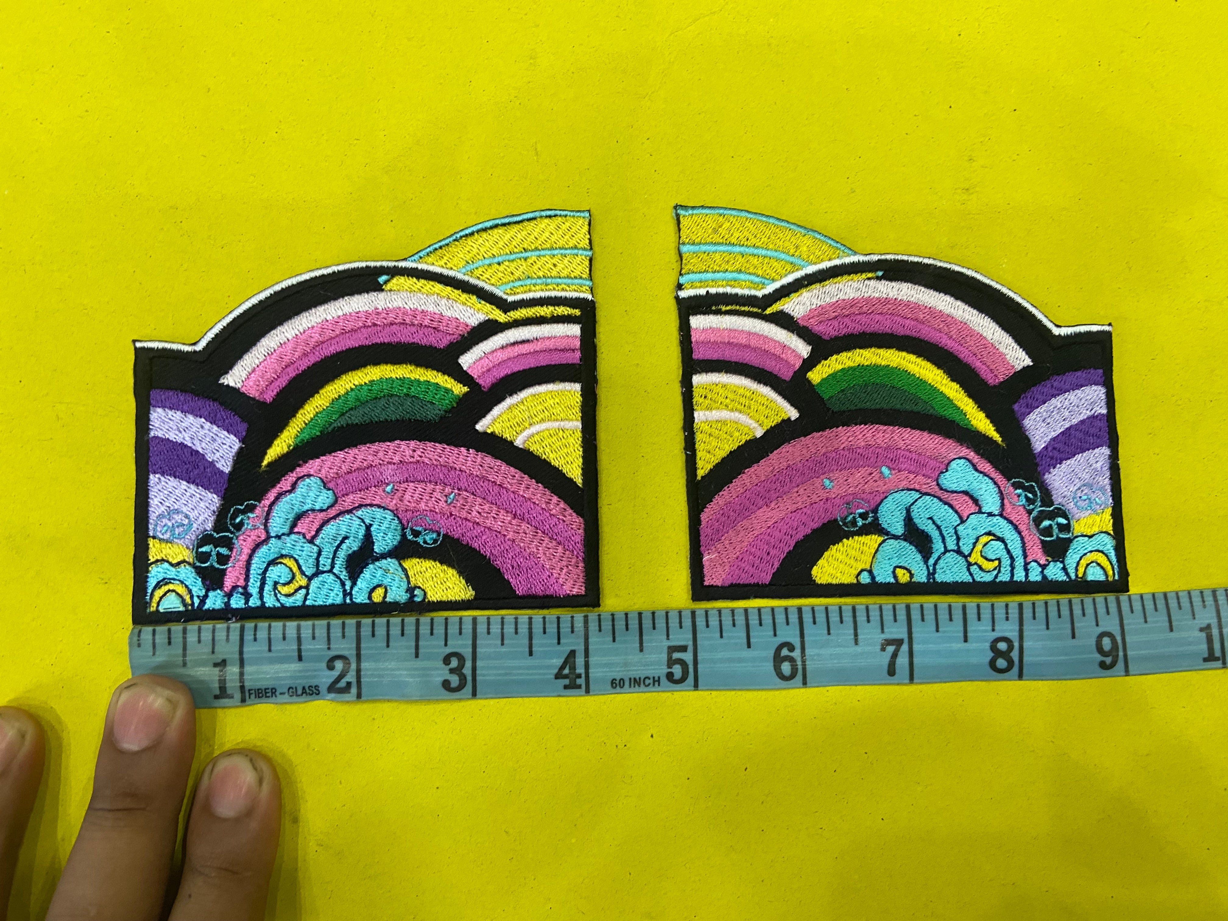 Kpop Demon Hunters Sleve 2 Parts Patches, Rummi Jacket, Left Right Sleeves Patch Set