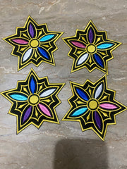 Rumi Star Embroidered Patch - Kpop Demon Hunters Cosplay