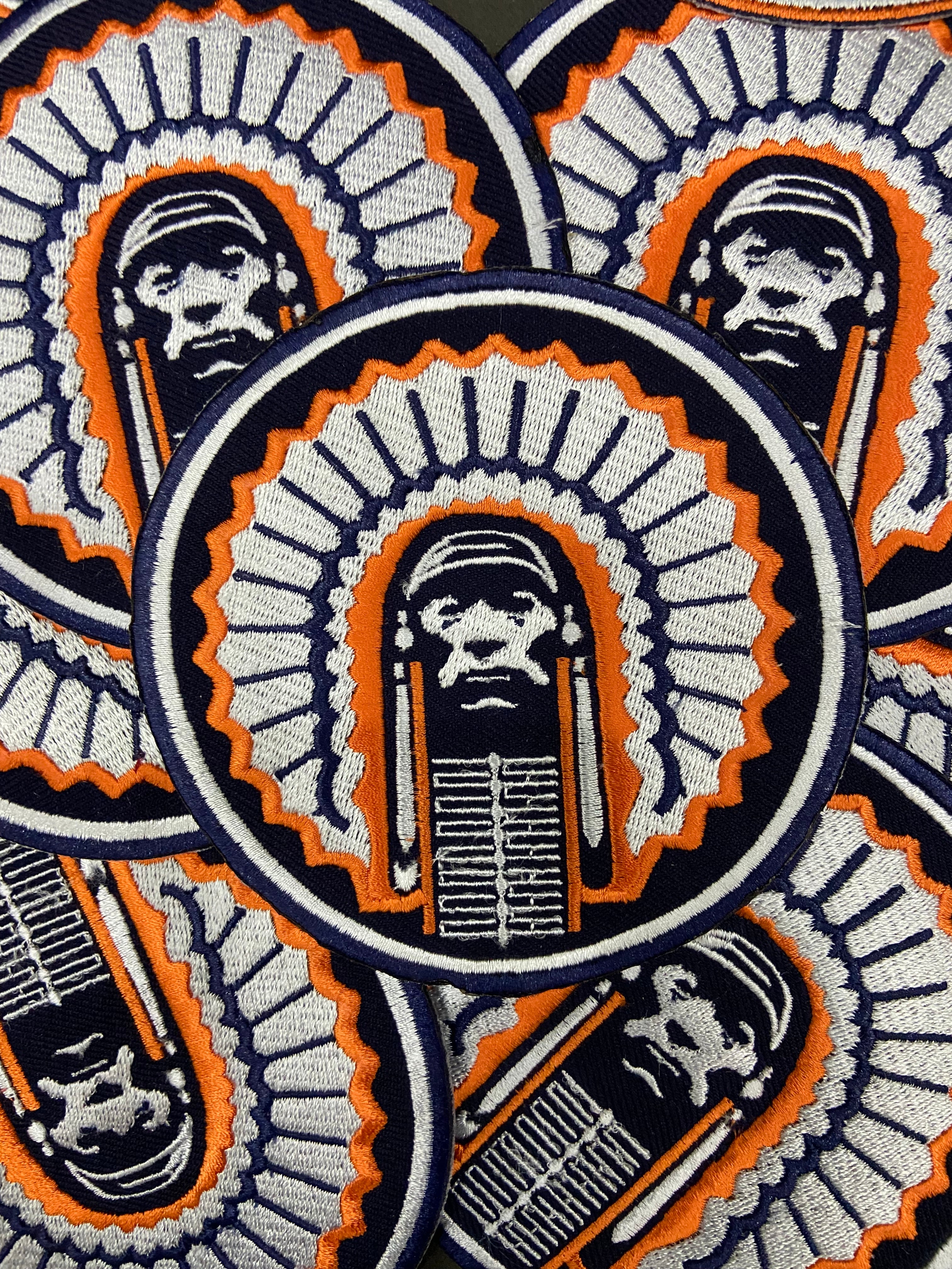 University of Illinois Fighting Illini Embroidered Patch – Premium NCAA Fan Applique