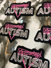 Weaponized Autism Embroidered Patch – Edgy Internet Culture Meme Applique