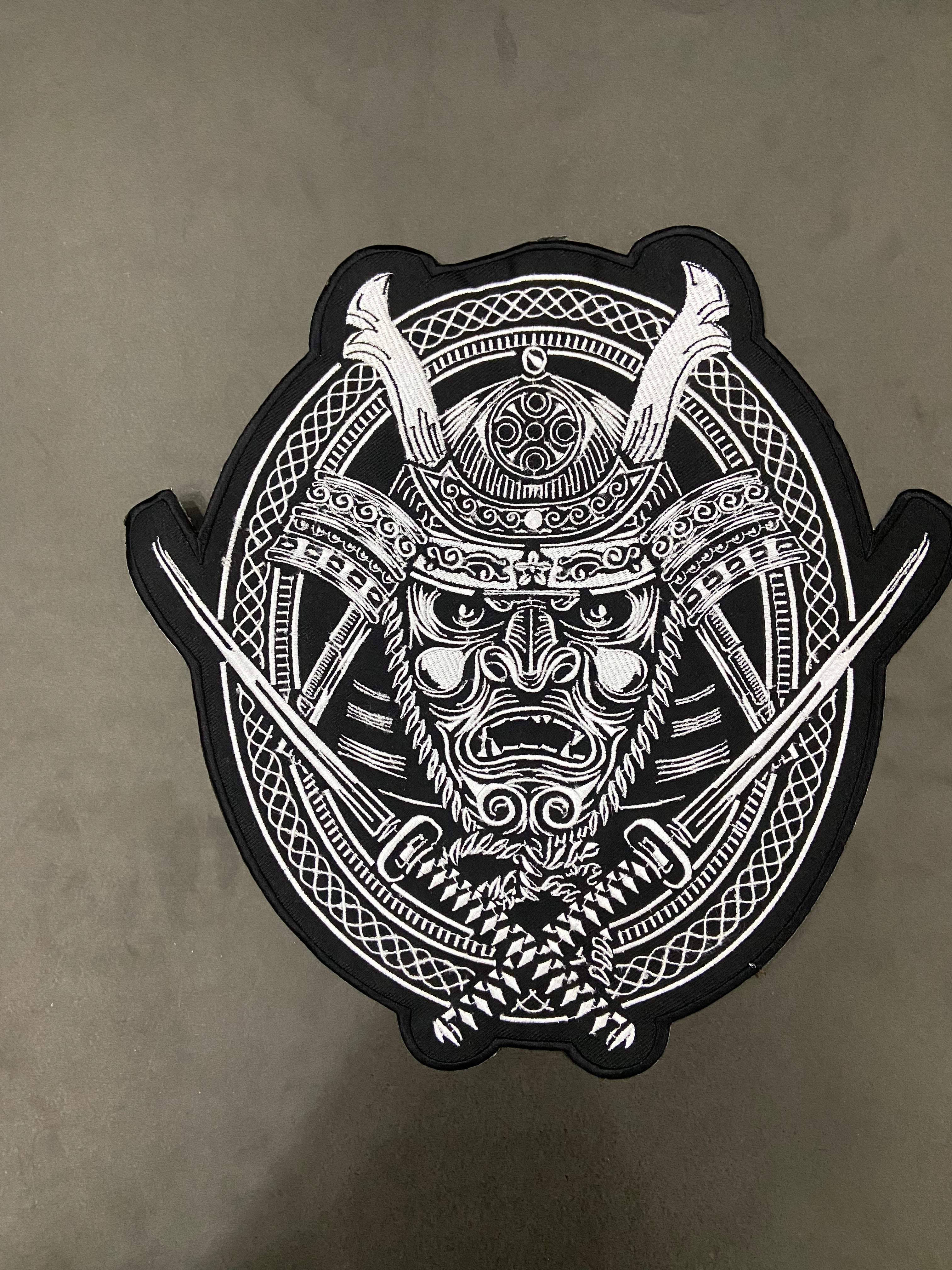 Samurai Odin Sons of Vikings Embroidery Patch: Iron On Cosplay