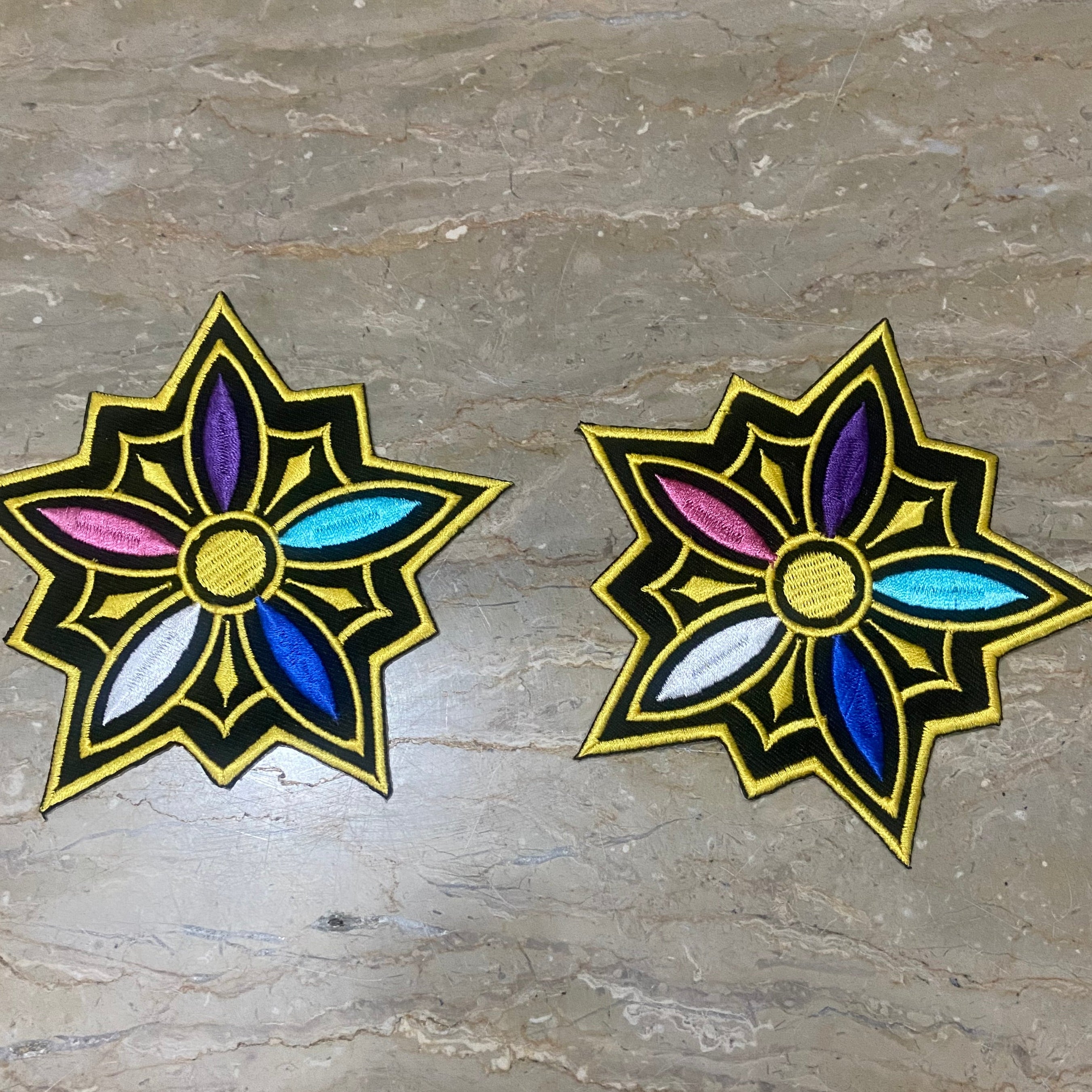 Rumi Star Embroidered Patch - Kpop Demon Hunters Cosplay