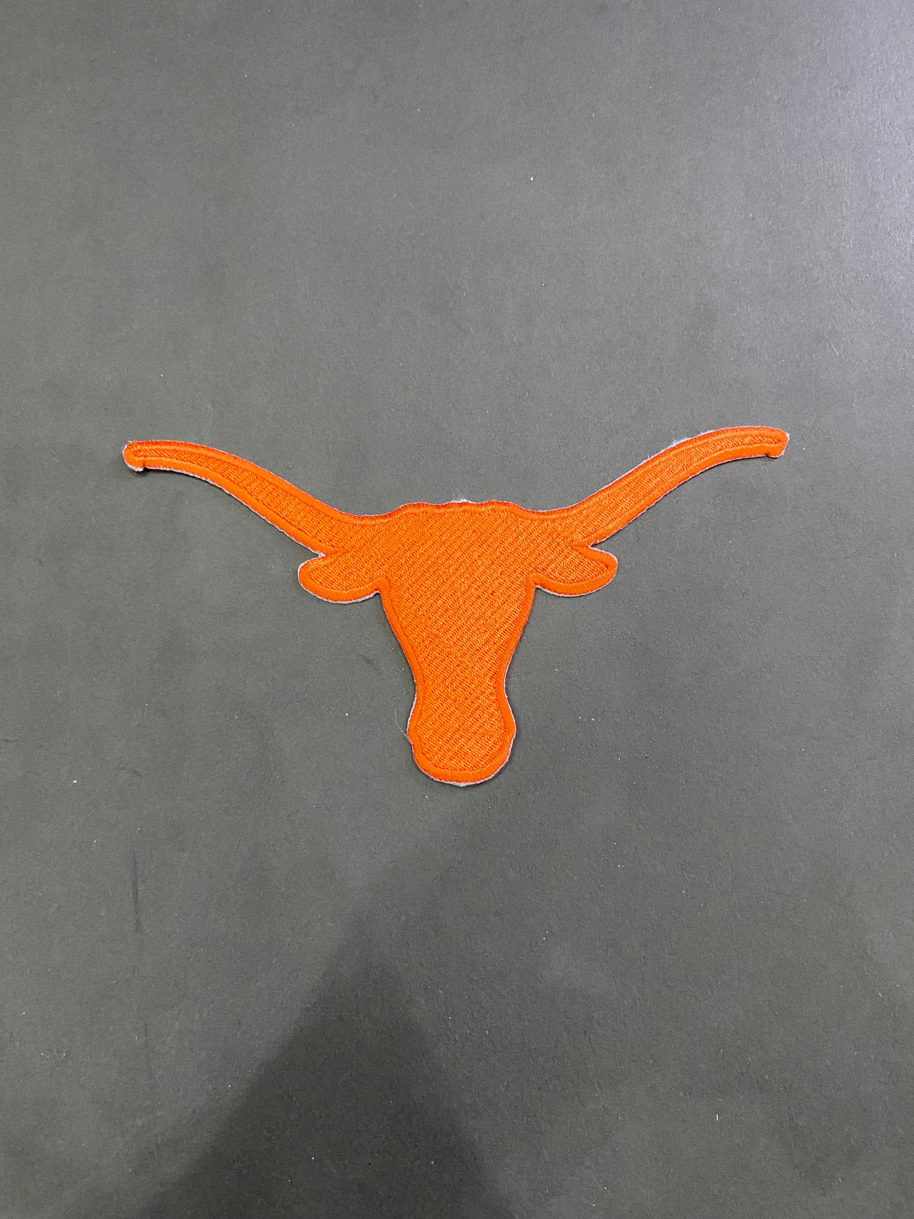 Texas Longhorns Burnt Orange Patch Collection | Large Circular Back Patch, Horn Shaped Logo, Bevo Head, SEC Badge | Iron On Sew On Varsity