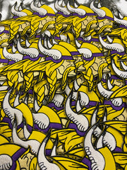 Minnesota Vikings Embroidered Patch Set – Purple Pride Football Logo Applique