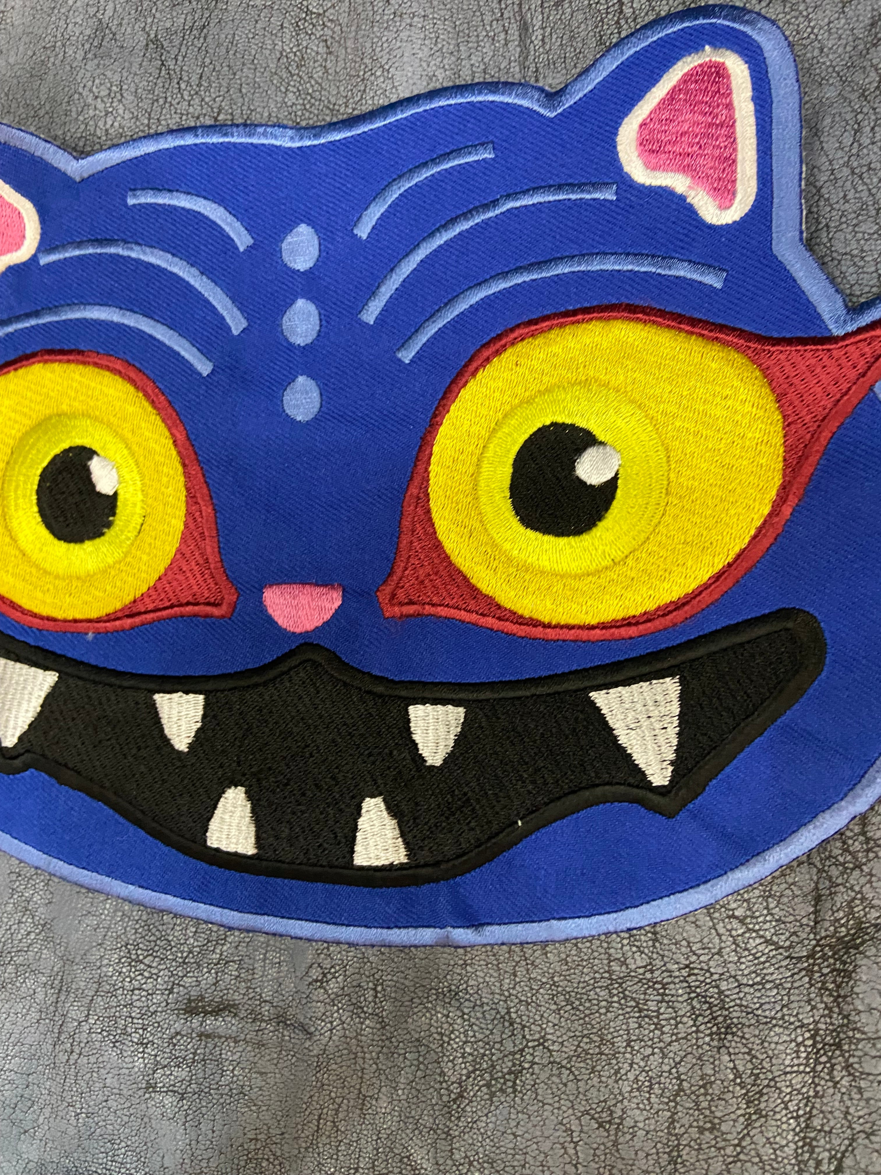 K-Pop Demon Hunter- Derpy Tiger Iron-On Patch