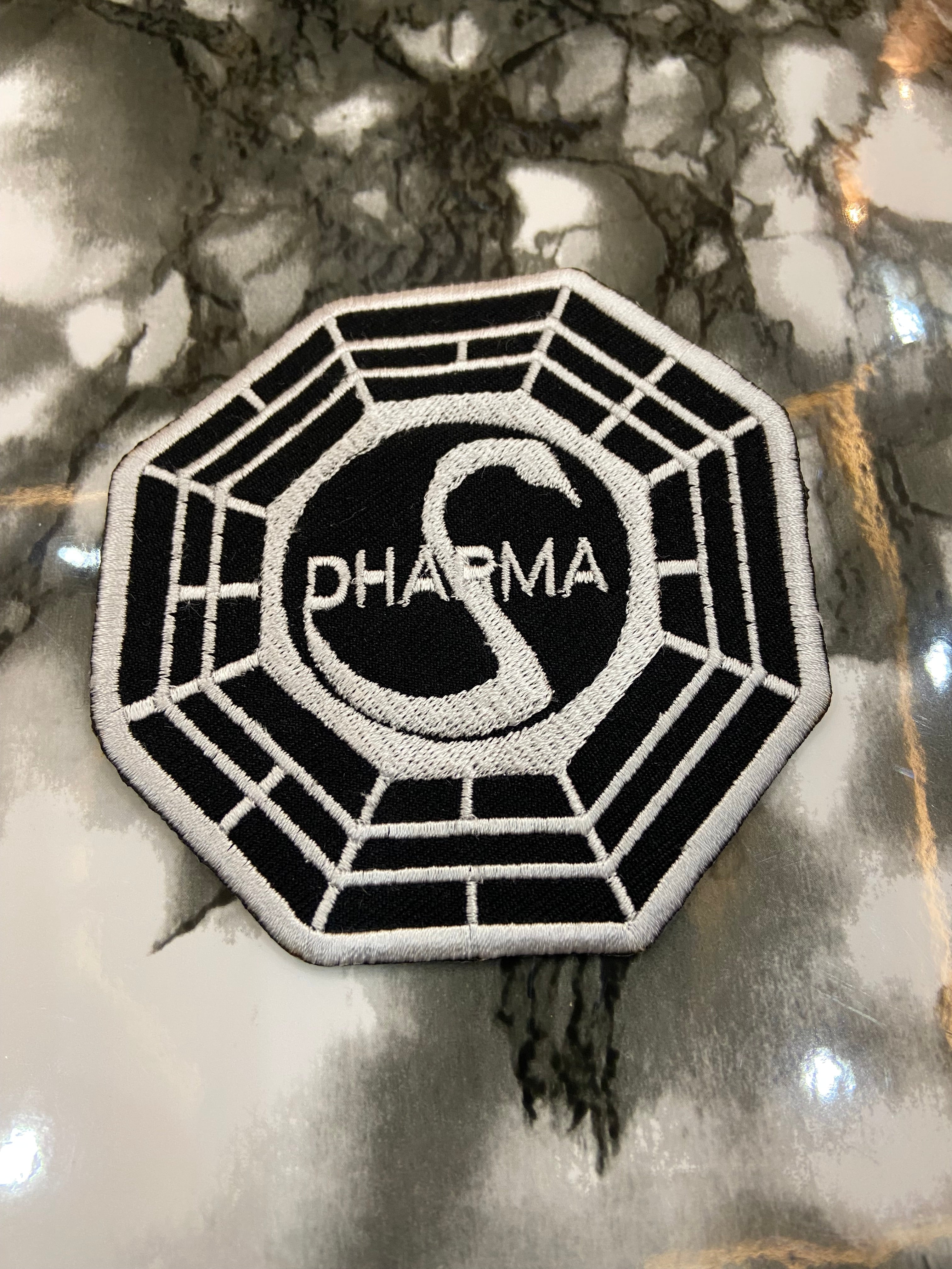 LOST Dharma Initiative Swan Station Embroidered Patch – Iconic Sci-Fi Cosplay Applique