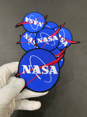 NASA Space Exploration Back Patch | Astronaut & Starship Embroidery