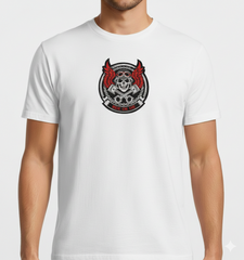 Ride or Die Biker Skull Embroidery Design, Motorcycle Digital File