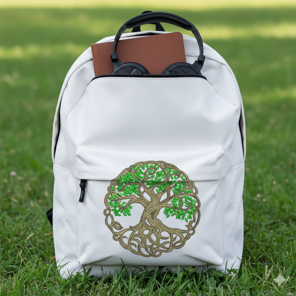 Celtic Tree of Life Embroidery Design – Yggdrasil Machine File (8 Sizes, 8 Formats)