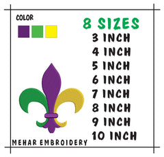 Tiny Carnival Traditions: Mardi Gras Mini Embroidery Set