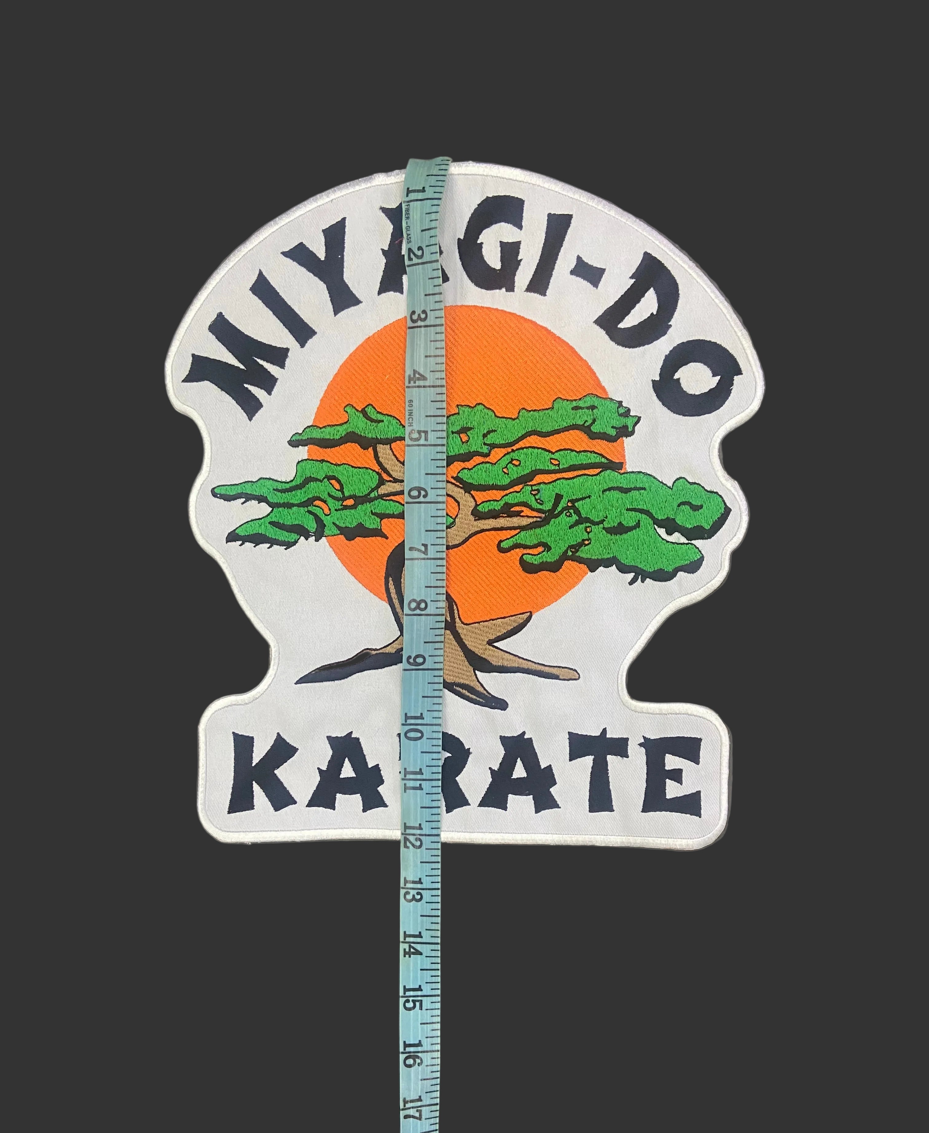 Karate Kid Miyagi-Do Embroidered Patch – Bonsai Tree Logo – Cobra Kai Series Inspired