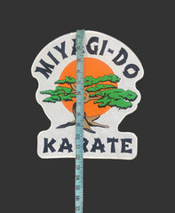 Karate Kid Miyagi-Do Embroidered Patch – Bonsai Tree Logo – Cobra Kai Series Inspired