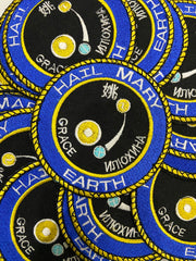 Hail Mary Embroidered Patch Set | 3-Piece Football & Pop Culture Badge Collection | Iron-On Sew-On Graphic Applique Set