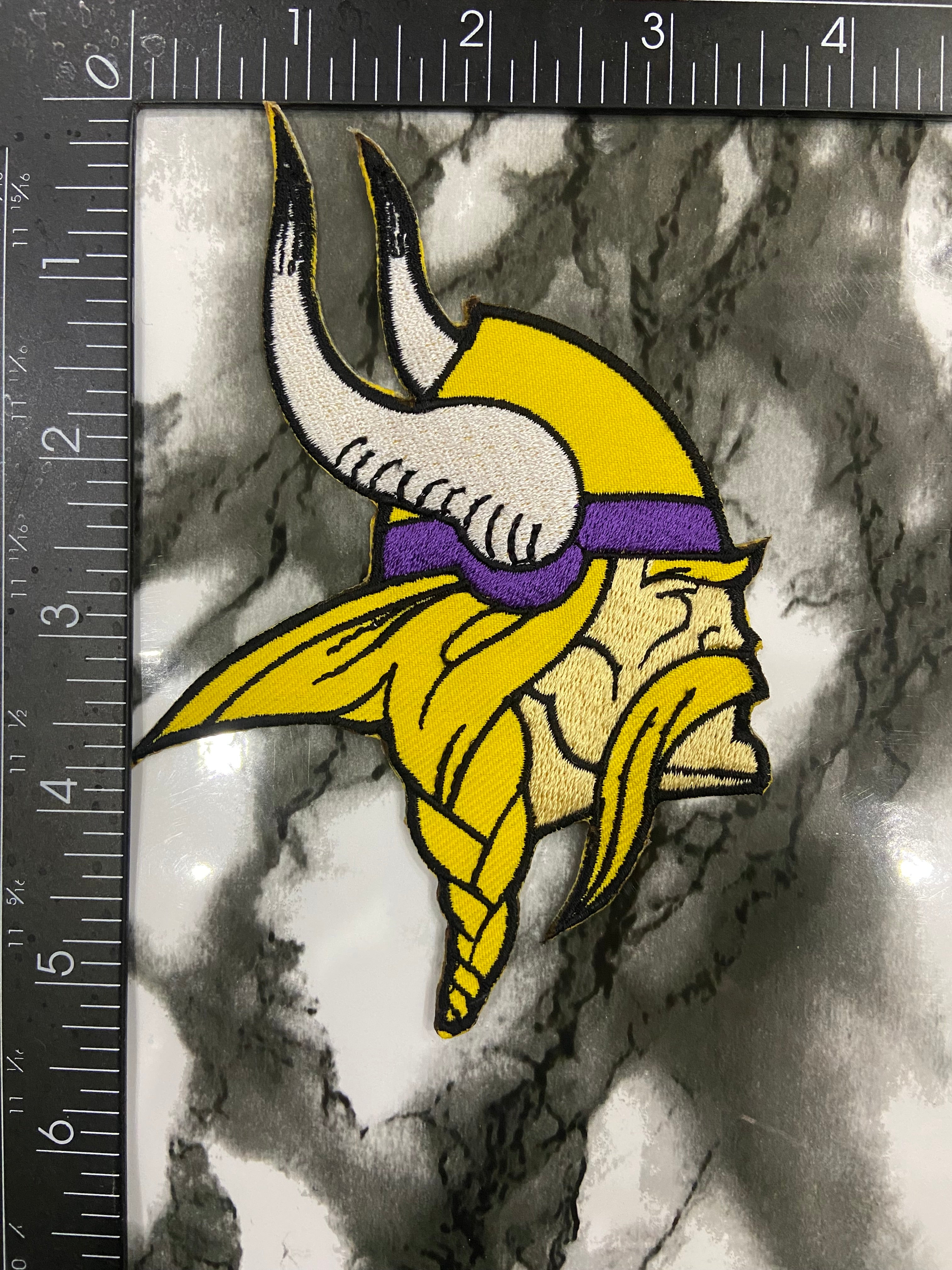 Minnesota Vikings Embroidered Patch Set – Purple Pride Football Logo Applique