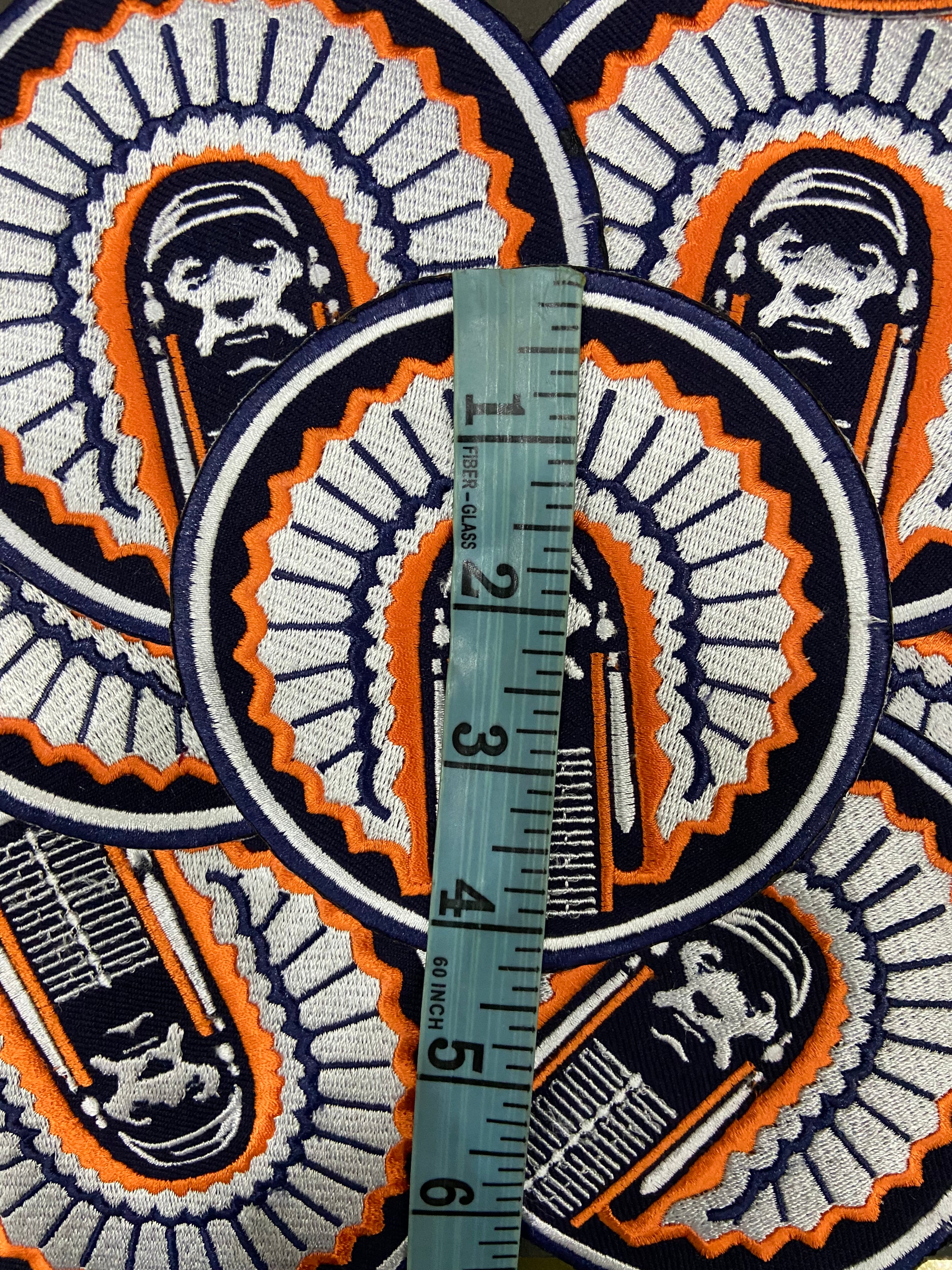 University of Illinois Fighting Illini Embroidered Patch – Premium NCAA Fan Applique