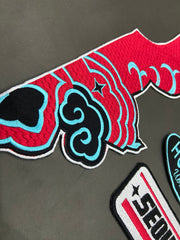 Kpop Demon Hunter Rummi Jacket Patch Set, DH Patches