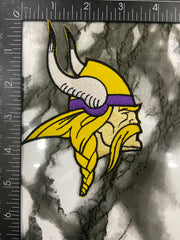 Minnesota Vikings Embroidered Patch Set – Purple Pride Football Logo Applique