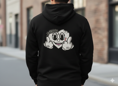 Heart with Thorns Embroidery Design, Edgy Streetwear Digital File